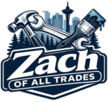 handyman logo with seattle skyline (1)